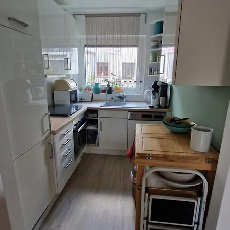 Apartmán Haus Mit Garten, 20 Min. Zum Dom&messe