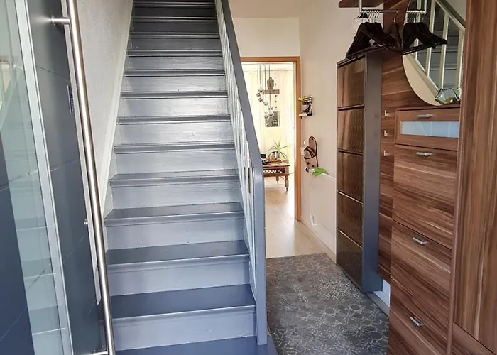 Apartmán Haus Mit Garten, 20 Min. Zum Dom&messe *